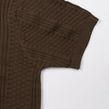 Austen Brown Cotton Polo T-Shirt - John Ellies