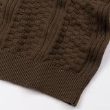 Austen Brown Cotton Polo T-Shirt - John Ellies