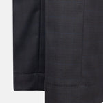 Amber Black Checked Formal Cotton Pant - John Ellies
