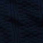 Austen Navy Blue Cotton Polo T-Shirt - John Ellies