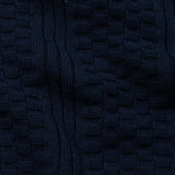 Austen Navy Blue Cotton Polo T-Shirt - John Ellies