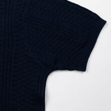 Austen Navy Blue Cotton Polo T-Shirt - John Ellies