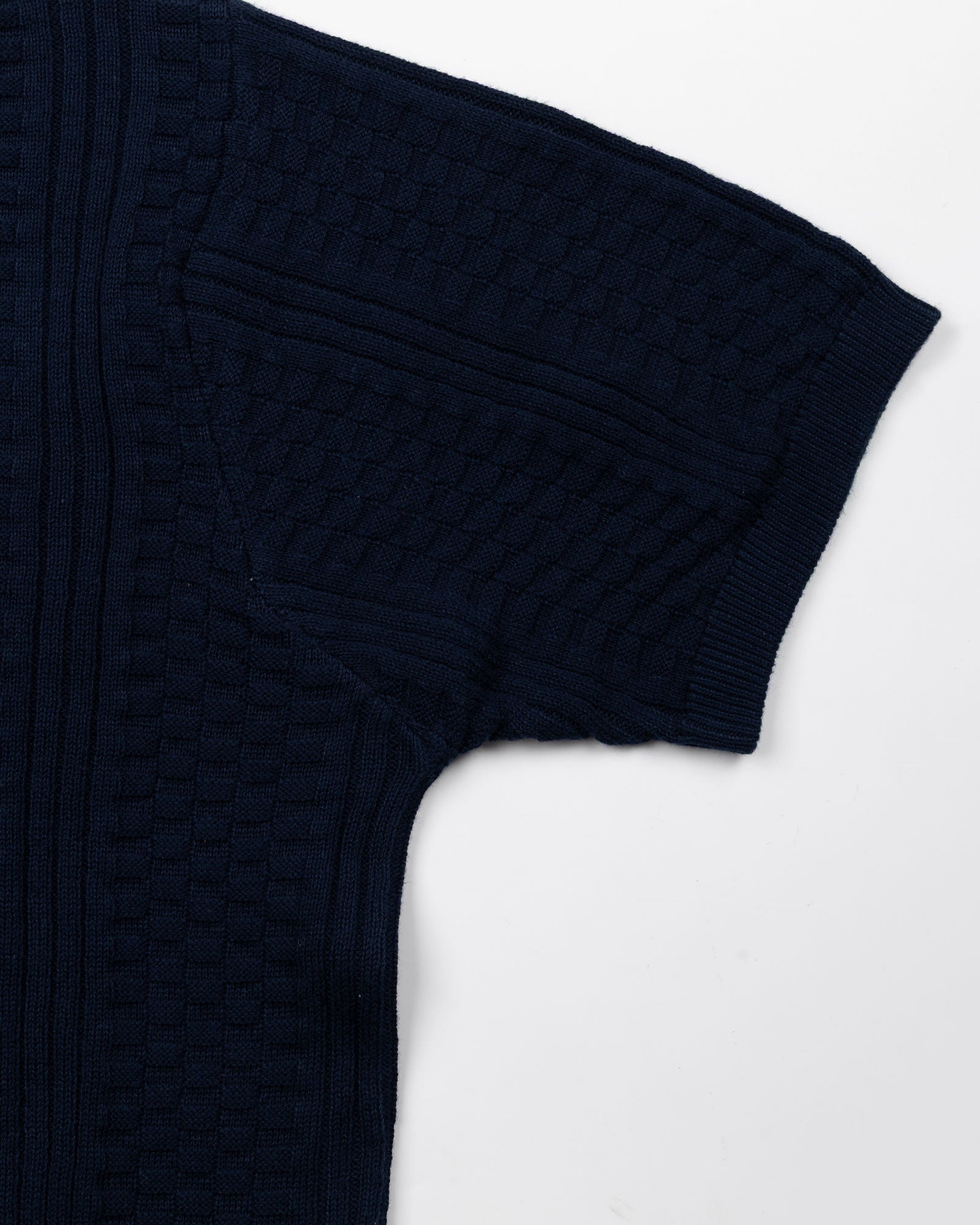 Austen Navy Blue Cotton Polo T-Shirt - John Ellies