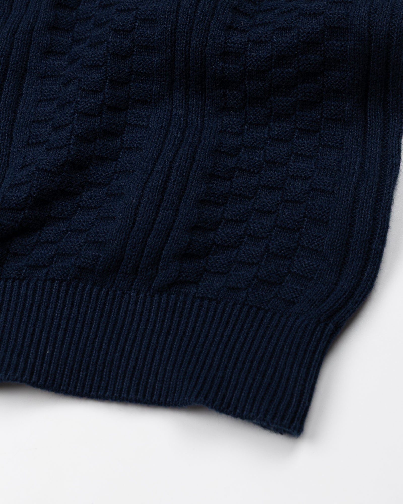 Austen Navy Blue Cotton Polo T-Shirt - John Ellies