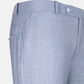 Dranix Sky Blue Checked Cotton Pant - John Ellies