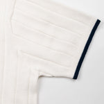 Alberan White Cotton Polo T-Shirt - John Ellies