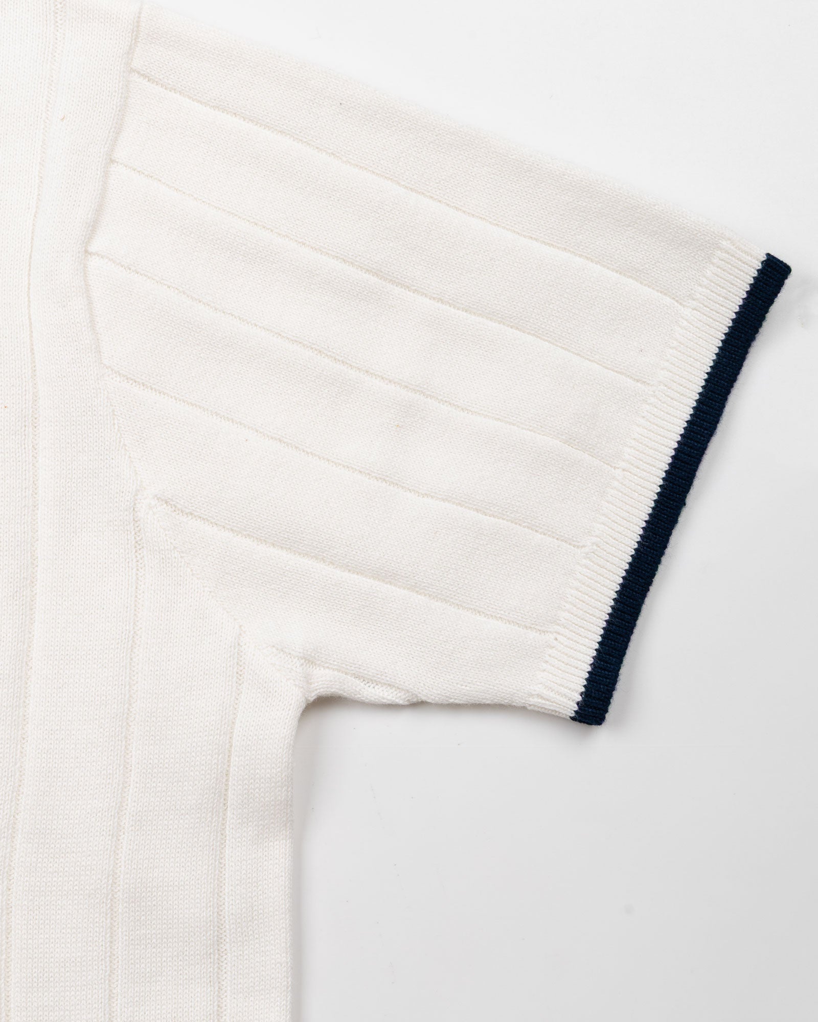 Alberan White Cotton Polo T-Shirt - John Ellies