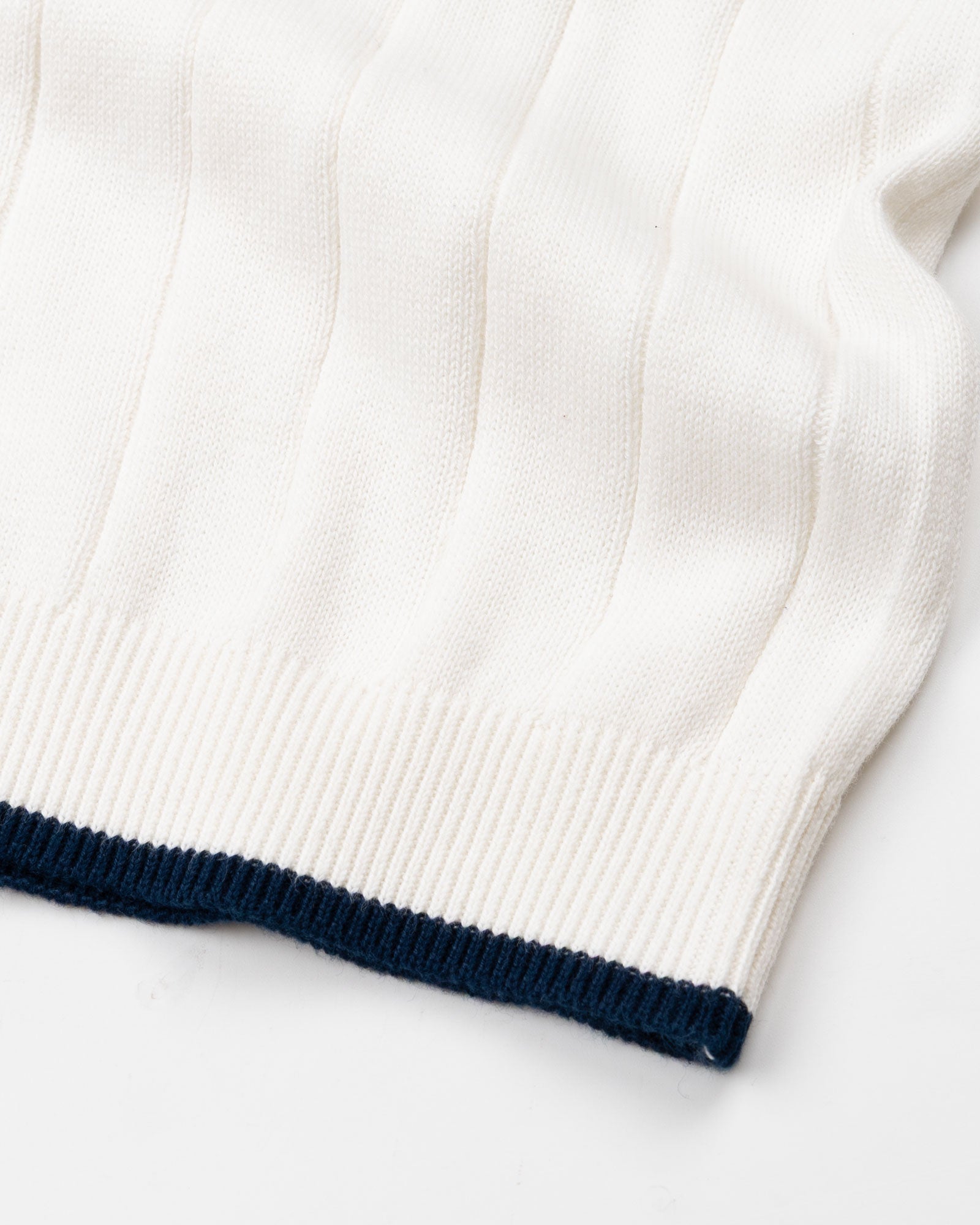 Alberan White Cotton Polo T-Shirt - John Ellies