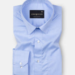 Hadly Blue Houndstooth Shirt - John Ellies