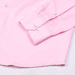 Alykaso Pink Wrinkle Free Cotton Shirt - John Ellies