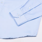 Alykaso Sky Wrinkle Free Cotton Shirt - John Ellies