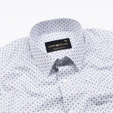 Artistryaegis White Cotton Printed Shirt - John Ellies