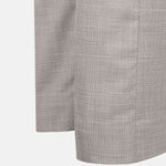 Dranix Cream Checked Cotton Pant - John Ellies