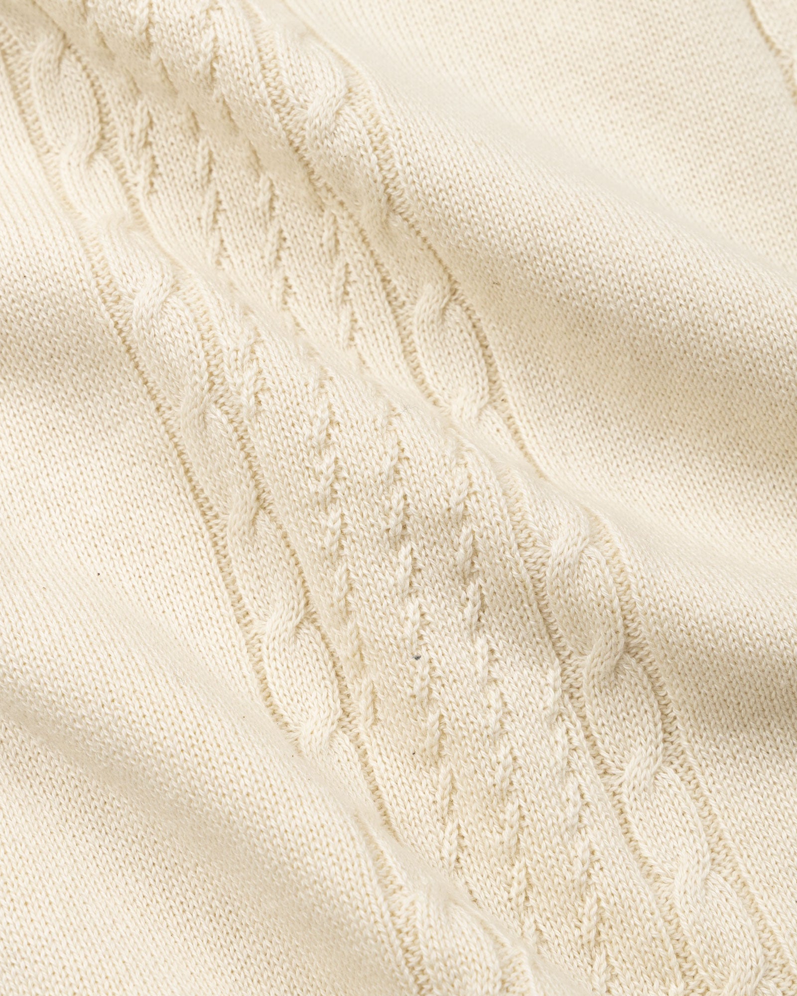 Alberan Cream Cotton Polo T-Shirt - John Ellies