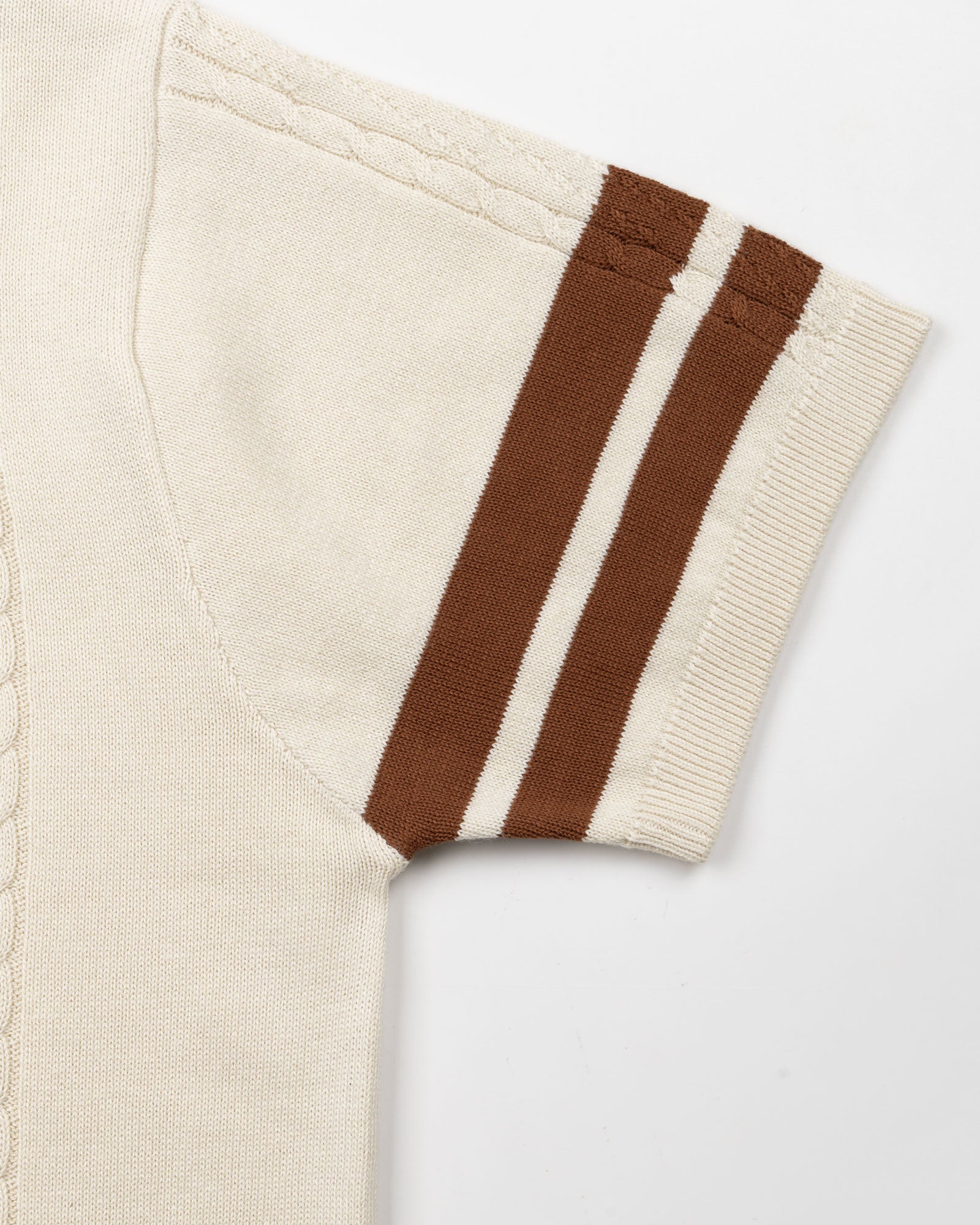 Alberan Cream Cotton Polo T-Shirt - John Ellies