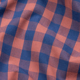 Essen Ruddy Pink and Blue Cotton Check Shirt - John Ellies