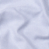 Siento Felix Grey Single Stripe Oxford Cotton Shirt - John Ellies