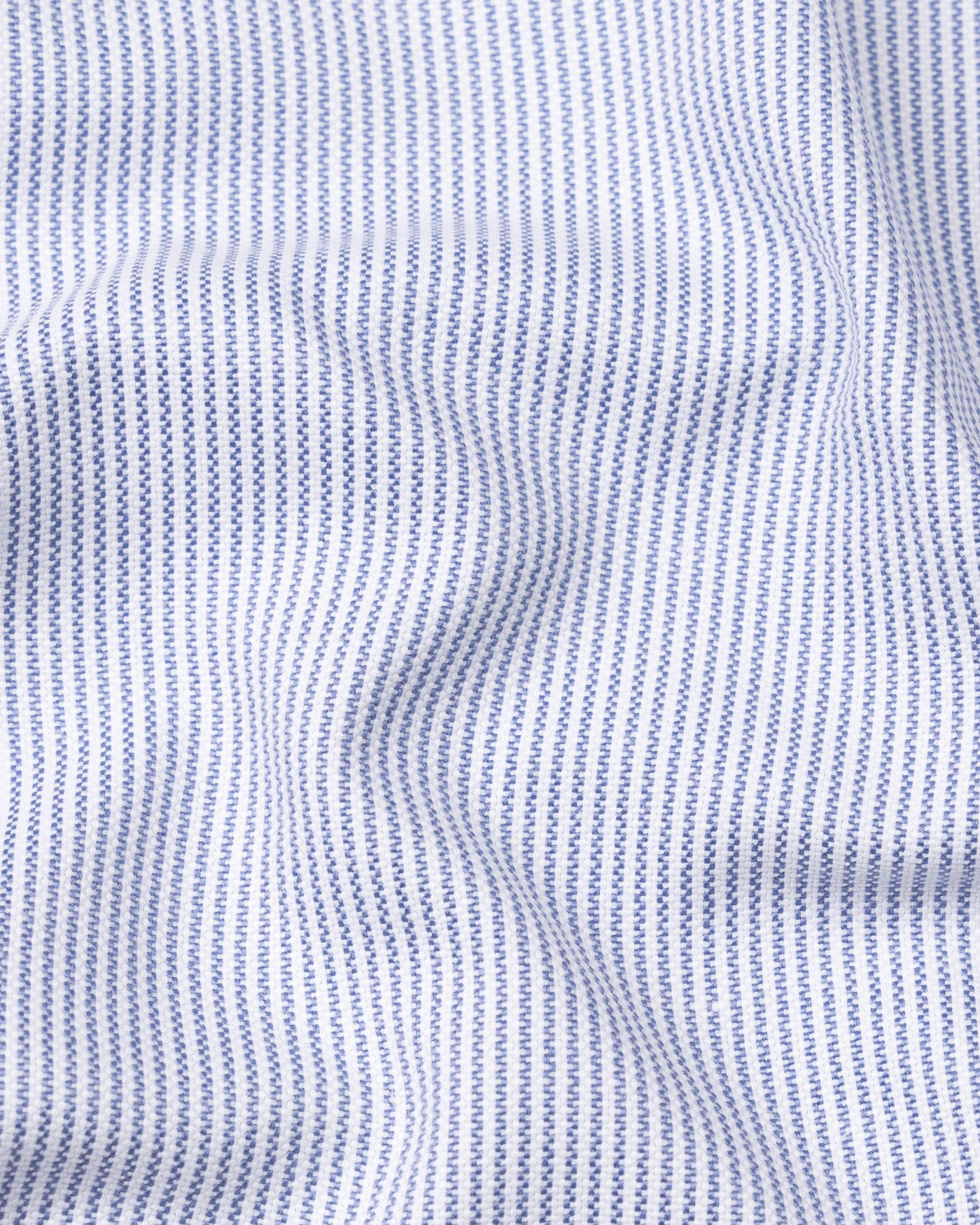 Siento Felix Grey Single Stripe Oxford Cotton Shirt - John Ellies