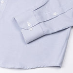 Siento Felix Grey Single Stripe Oxford Cotton Shirt - John Ellies