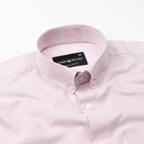 Siento Felix Pink Single Stripe Oxford Cotton Shirt - John Ellies