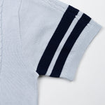 Alberan Sky Blue Cotton Polo T-Shirt - John Ellies