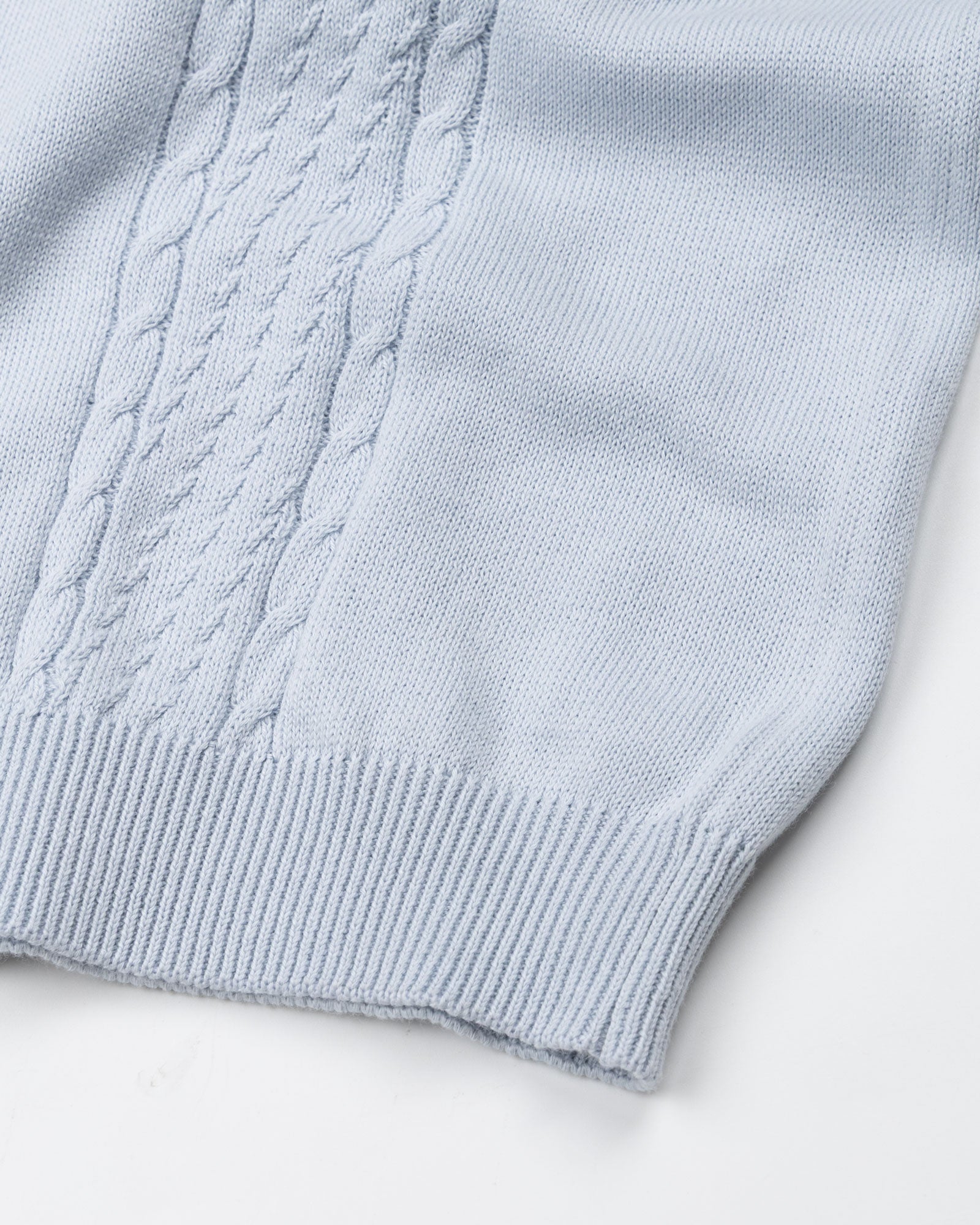 Alberan Sky Blue Cotton Polo T-Shirt - John Ellies