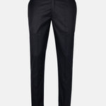 Zernol Black Formal Cotton Stretchable Pant - John Ellies