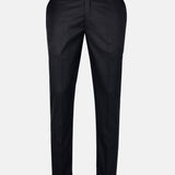 Zernol Black Formal Cotton Stretchable Pant - John Ellies