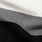 Alberan Black With Grey Cotton Polo T-Shirt - John Ellies