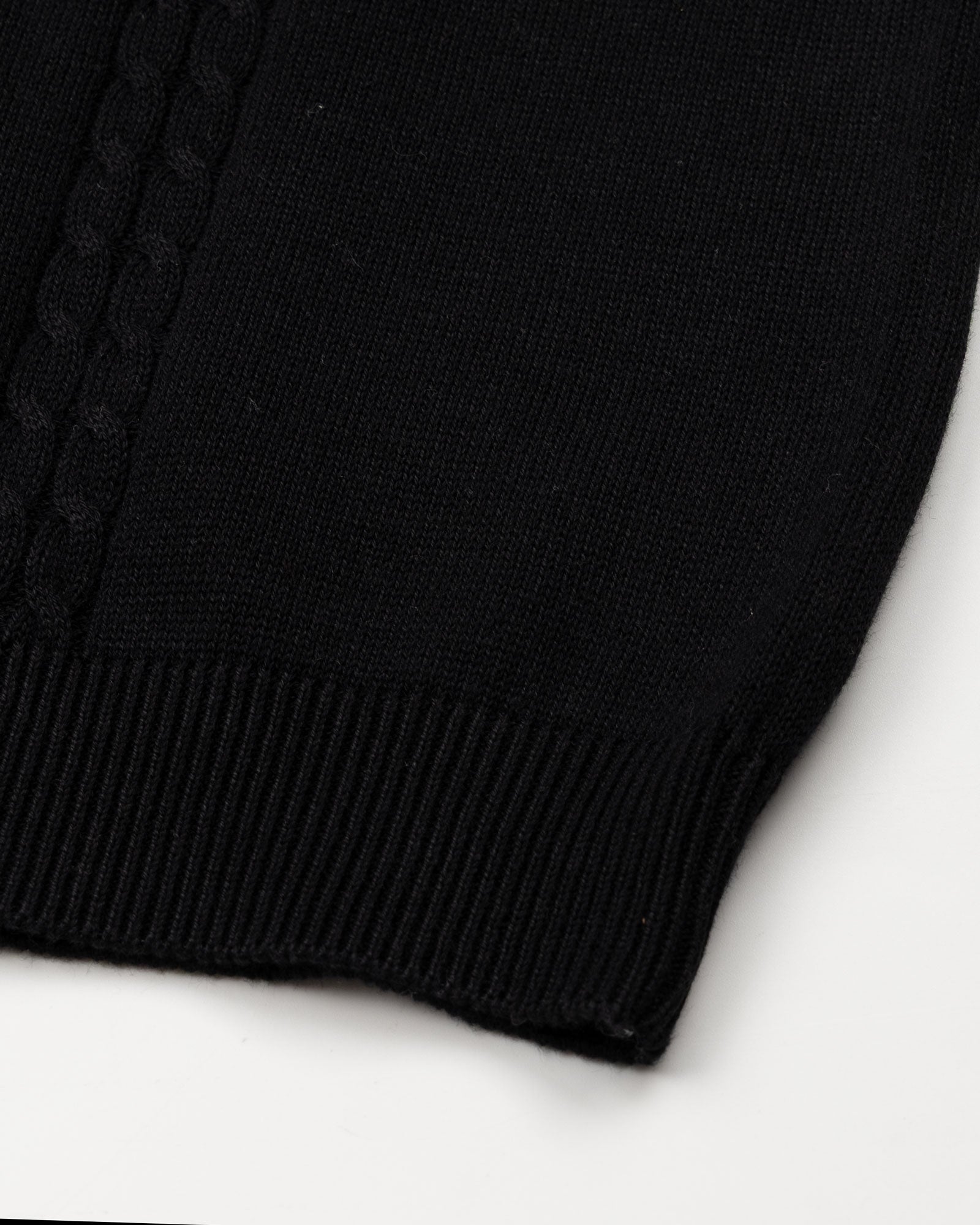 Alberan Black With Grey Cotton Polo T-Shirt - John Ellies