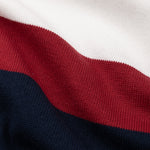 Alberan Navy With Red Cotton Polo T-Shirt - John Ellies