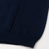 Alberan Navy With Red Cotton Polo T-Shirt - John Ellies