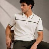 Sarrix Green Cotton Polo T-Shirt