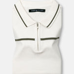 Sarrix Green Cotton Polo T-Shirt - John Ellies