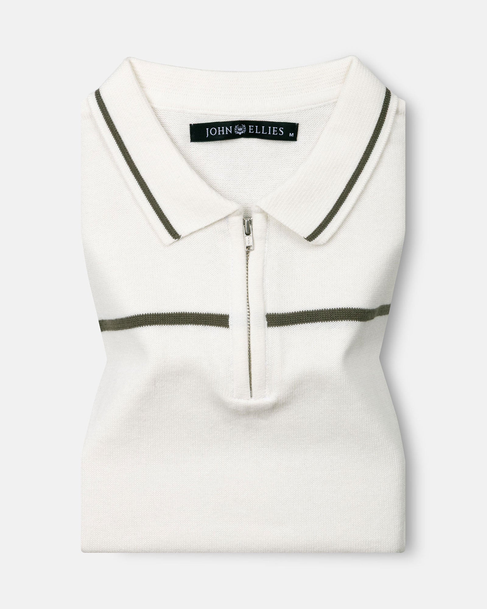 Sarrix Green Cotton Polo T-Shirt - John Ellies