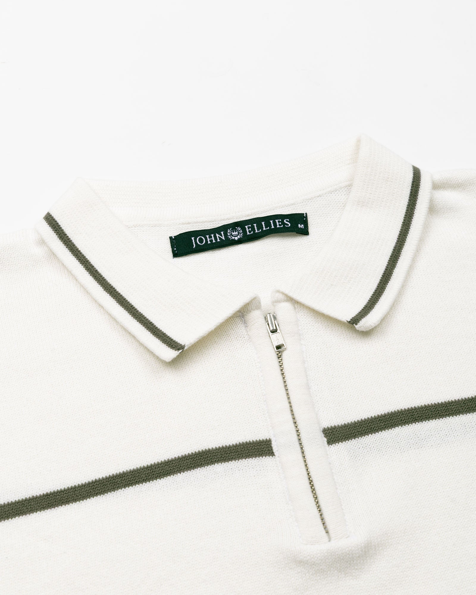 Sarrix Green Cotton Polo T-Shirt - John Ellies