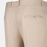 Zernol Cream Formal Cotton Stretchable Pant - John Ellies