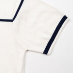 Sarrix Navy Blue Cotton Polo T-Shirt - John Ellies