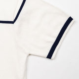 Sarrix Navy Blue Cotton Polo T-Shirt - John Ellies