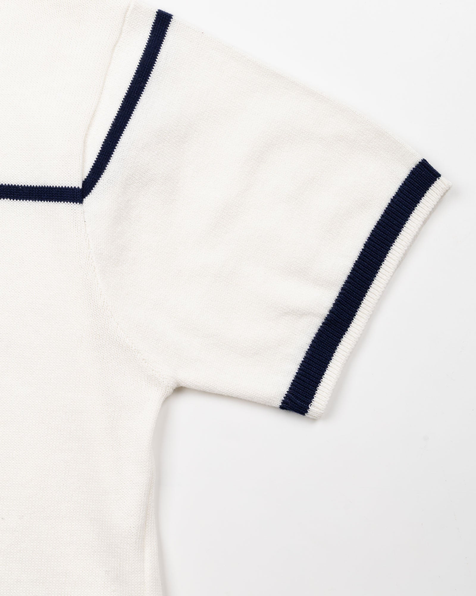 Sarrix Navy Blue Cotton Polo T-Shirt - John Ellies