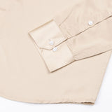 Montor Khaki Premium Satin Men's Shirt - John Ellies