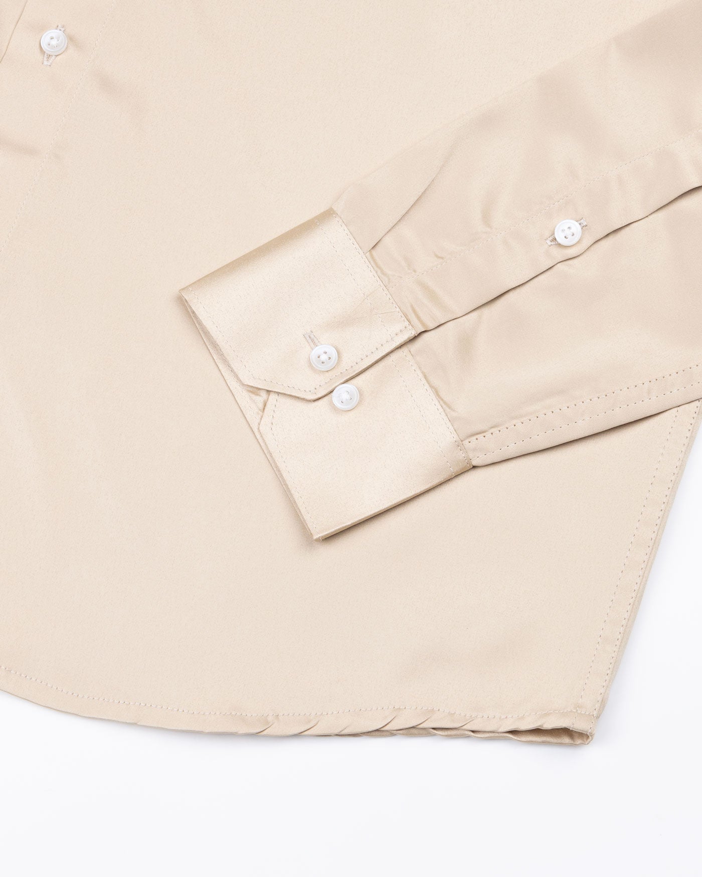 Montor Khaki Premium Satin Men's Shirt - John Ellies