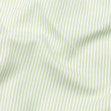 Siento Felix Lime Stripe Oxford Cotton Shirt - John Ellies