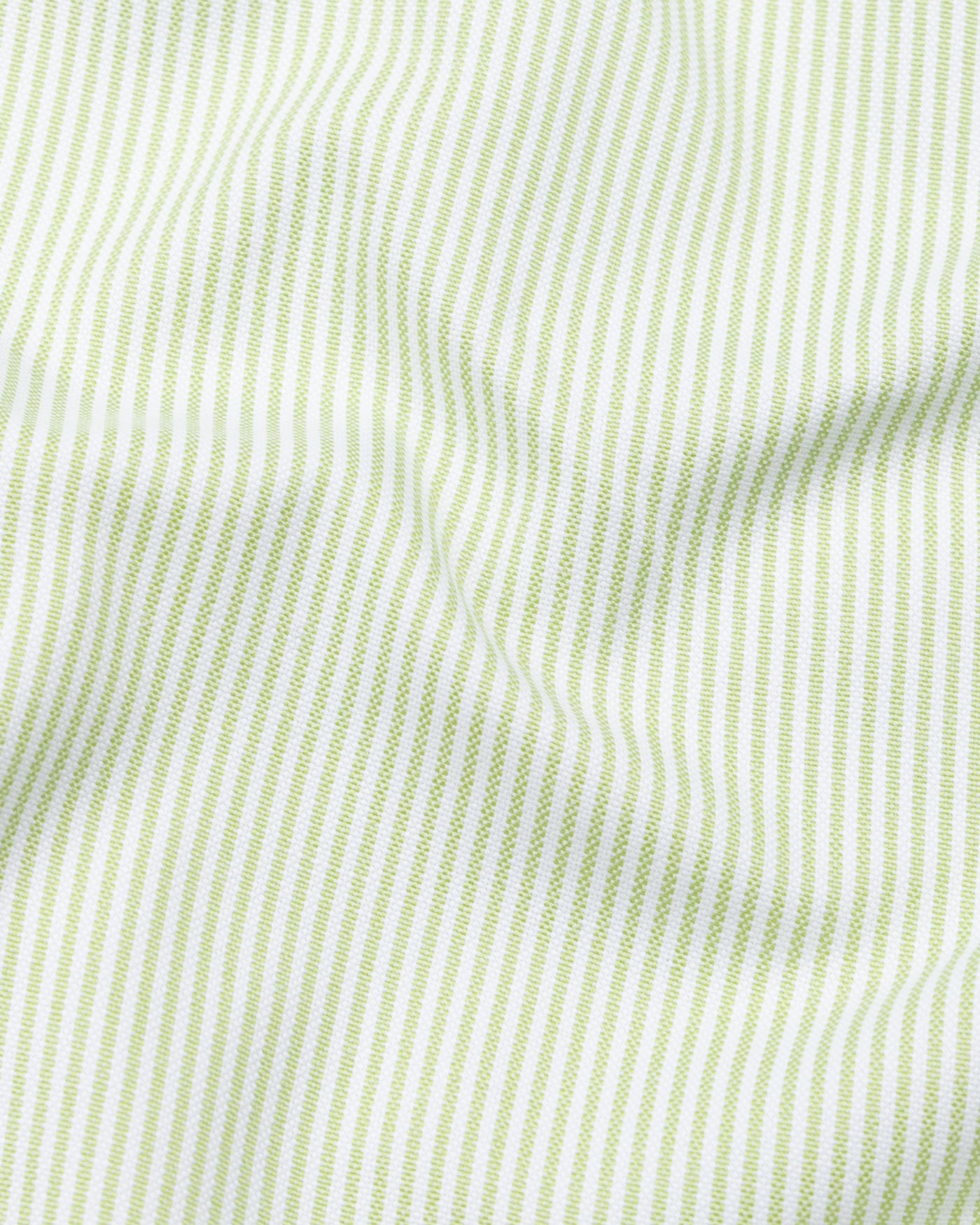 Siento Felix Lime Stripe Oxford Cotton Shirt - John Ellies