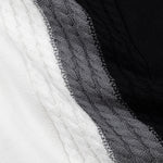 Sarrix White Stripes Cotton Polo T-Shirt - John Ellies