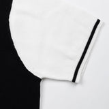 Sarrix White Stripes Cotton Polo T-Shirt - John Ellies