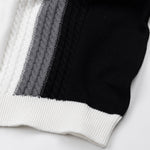 Sarrix White Stripes Cotton Polo T-Shirt - John Ellies