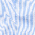 Siento Felix Jordy Blue Stripe Oxford Cotton Shirt - John Ellies