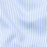 Siento Felix Jordy Blue Stripe Oxford Cotton Shirt - John Ellies