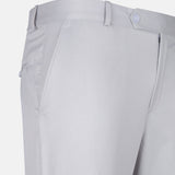 Zernol Silver Formal Cotton Stretchable Pant - John Ellies